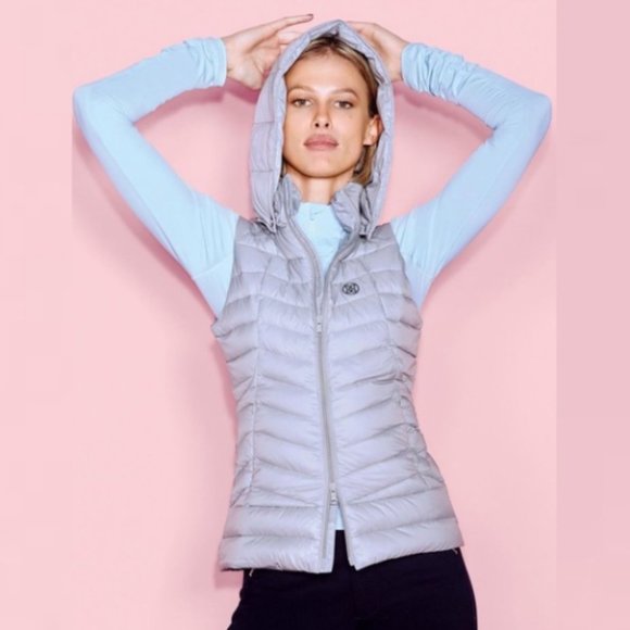 G/FORE | Jackets & Coats | Gfore Down Puffer Vest Jacket Removable Hood ...